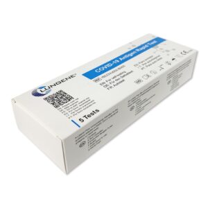 Clungene Covid-19 Antigen Rapid Test, Corona-Schnelltest, 5er Pack, Laientest